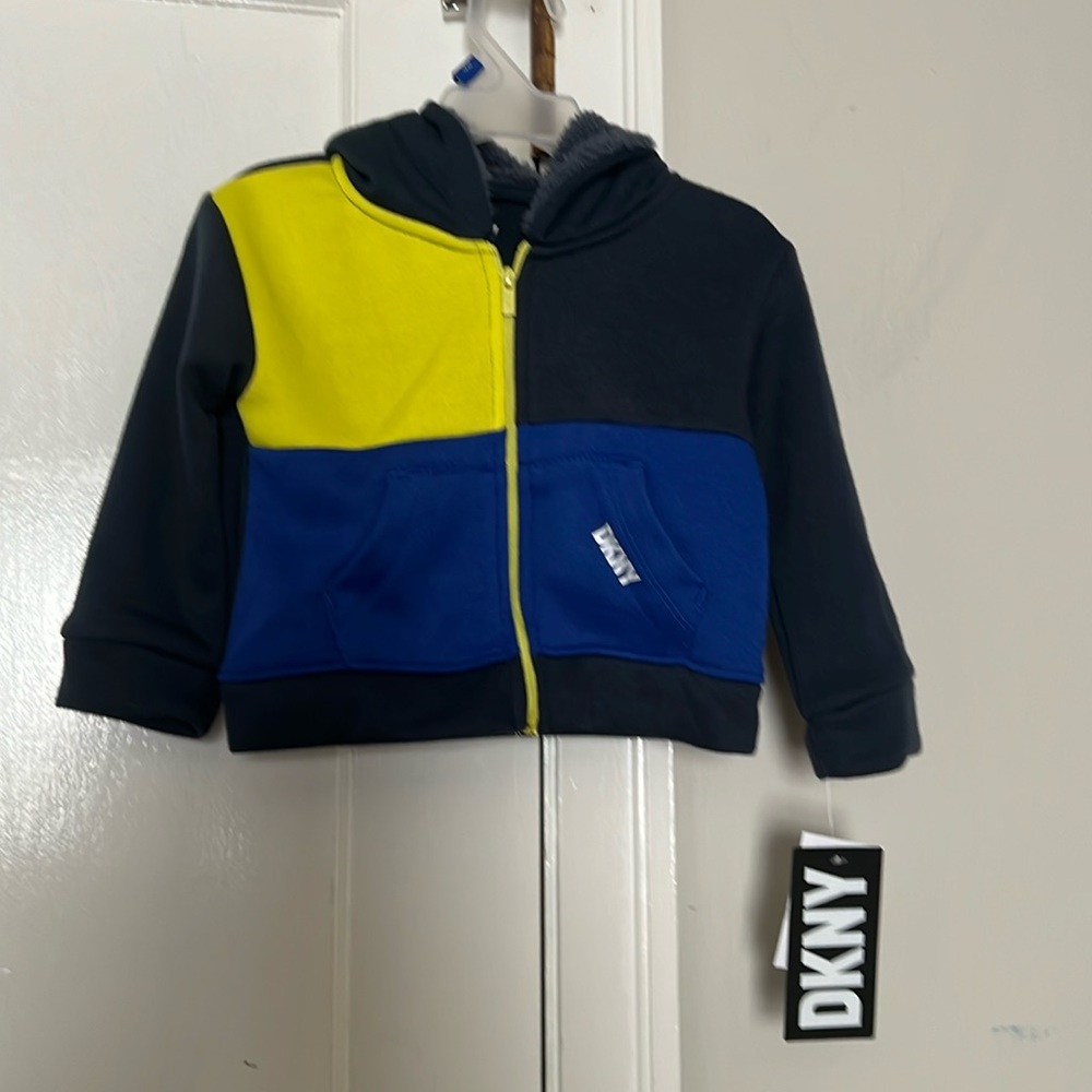 NWT DKNY Baby Boy hoodie size 18 Months - Picture 1 of 7